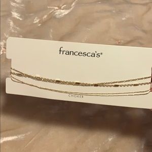 New with tags - gold chocker